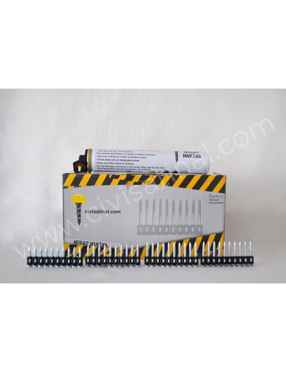 1000 ADET ÇİVİ+GAZ (GAZ BOYUTU 150mm) 